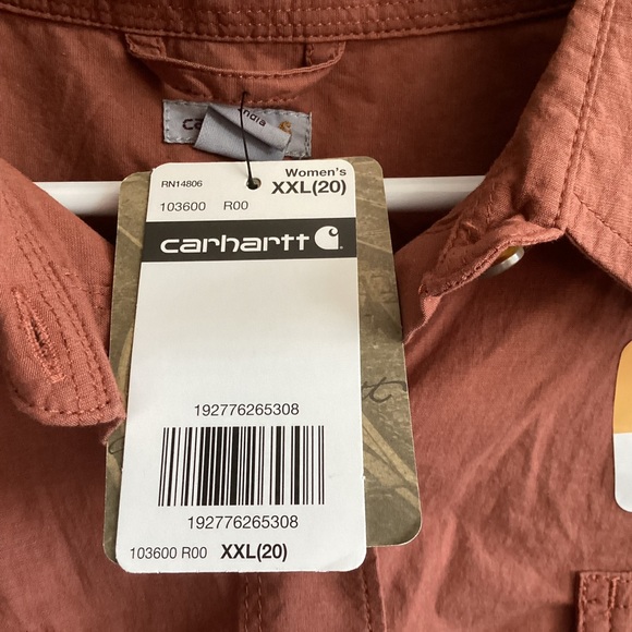 Carhartt Womens Rugged Flex Bozeman Shirt in XXL 🔥HP🔥 - Picture 4 of 6